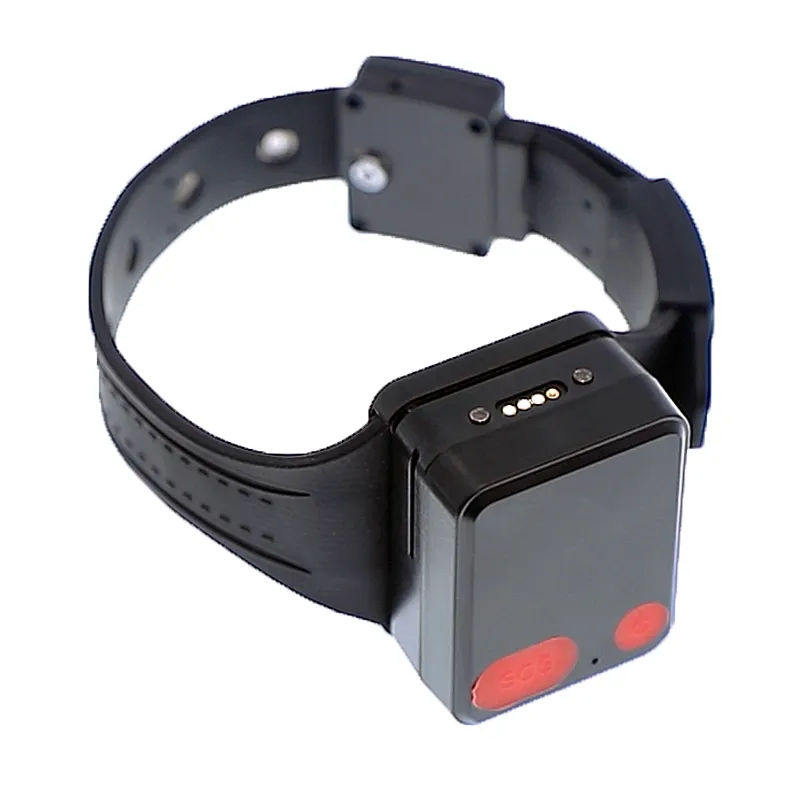 4G Criminal GPS tracker ankle bracelet supports high waterproof and prevent damage Alzheimer bracelet tracker
