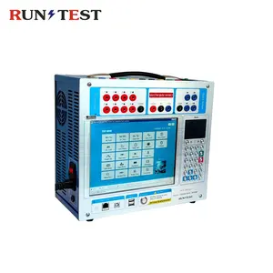 Microcomputer Digital Secondary Current Injection three Phase Electric Electronics Protection Relay Test Kit