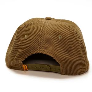 Custom Corduroy Original Snapback Caps Embroidery logo Unstructured 5 Panel Hats - Product Image 3