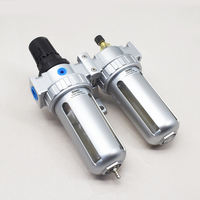 SFC série G1/4 G3/8 G1/2 régulateur de pression de filtre à eau SFC200 SFC300 SFC400 Kit de régulateur d'air avec filtre