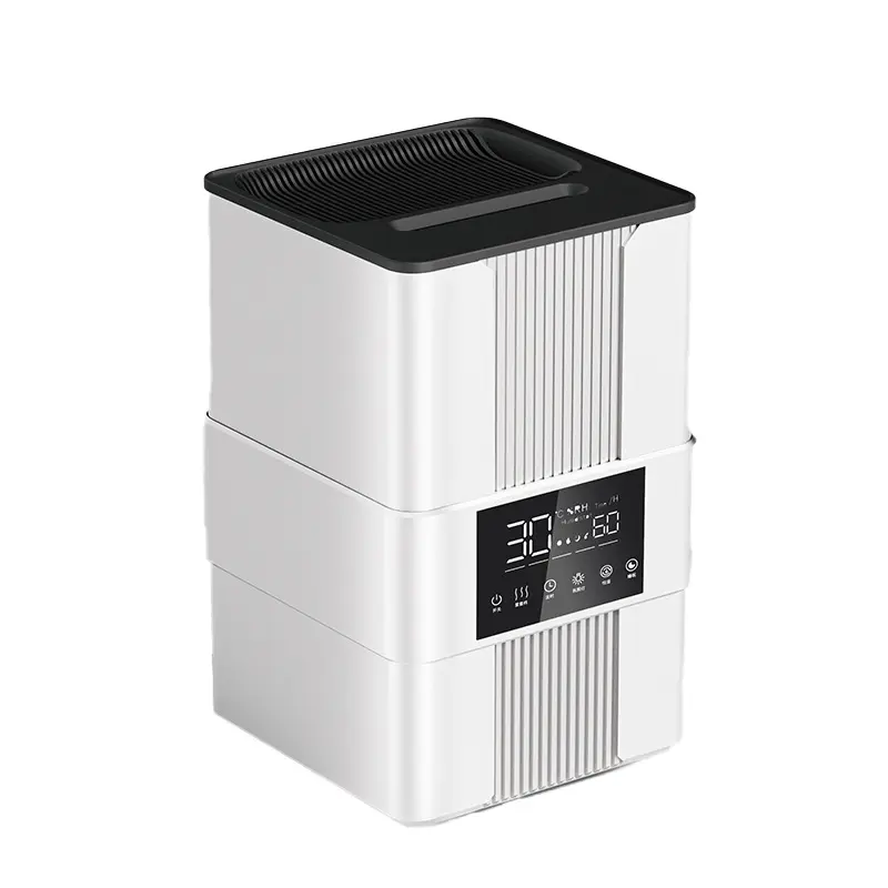 Umidificador de chama de grande capacidade 3,5L, máquina inteligente de aromaterapia para uso doméstico, umidificador de mesa pesado