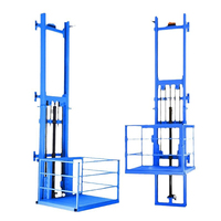 YUNXUAN 2-15m Maßgefertigter Hydraulikzylinder-Antrieb Elektrischer Fracht-Aufzug Außen-Vertikalplattform-Lift