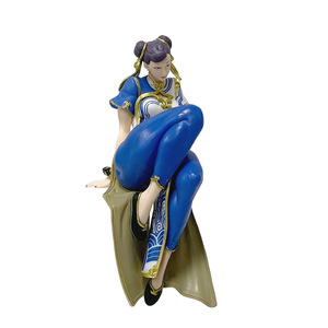 Figura de Chun-Li de <span class=keywords><strong>Street</strong></span> <span class=keywords><strong>Fighter</strong></span>, Estilo <span class=keywords><strong>Anime</strong></span>, Accesorio de Juego, Peinado de Moño, Modelo de Personaje, Regalo, Juguete - Product Image 4