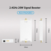 Amplificateur de signal, répéteur de signal, amplificateur de portée Wi-Fi 2,4 GHz 20 W
