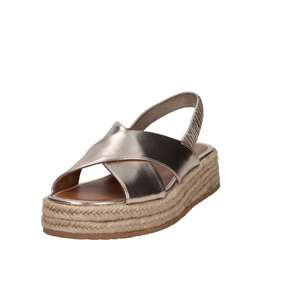 Tamaris Women's Wedge Sandal 1-28246-46 Gold Metallic <b>Platform</b> <b>Espadrille</b> Style Summer Footwear - Product Image 4