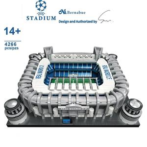 Modèle de terrain de football Bernabéu 22026, jouet éducatif de construction DIY, blocs de construction - Product Image 2
