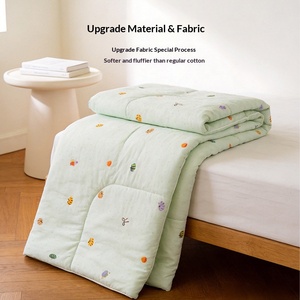 Manta de bebé suave, transpirable y refrescante de seda helada para verano, edredón infantil, manta para niños pequeños, venta al por mayor personalizada de fábrica, esencial para la siesta preescolar - Product Image 5