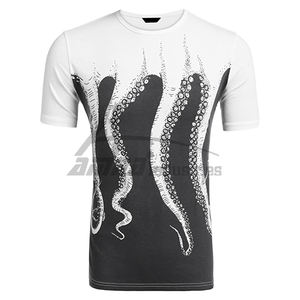 ออกแบบสบายๆผู้ชายฟิตเนสเสื้อ/สีที่กำหนดเองเต็มผ้าฝ้าย100% - Product Image 1