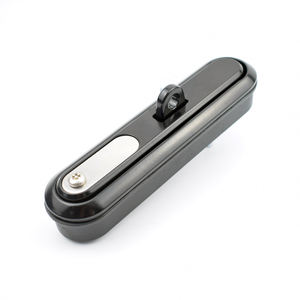 Manija de aleación de zinc, barra de bloqueo, Control con llave 5G, cerradura de puerta de gabinete de Metal, manija de Panel, manija oscilante con candado - Product Image 1