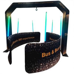 Plateforme photo 360 gonflable Overhead Sky Top Spinner compatible SLR, avec télécommande iPad, taille et couleur personnalisables - Product Image 1