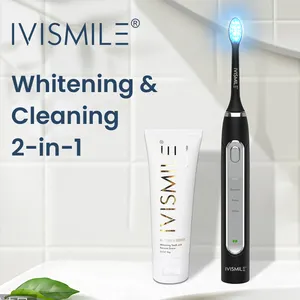 IVISMILE Designed Deep Cleaning Automatic With Uv Case Whitening Led Light Electric Toothbrush