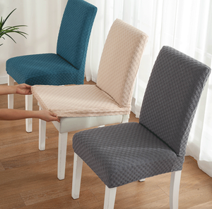 Housse de chaise extensible jacquard pour restaurant, cuisine, fête, protection de meubles - Product Image 1