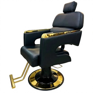Silla de Peluquería de Metal Resistente para Salón de Belleza, Silla de Barbería de Lujo, Venta al Por Mayor - Product Image 1