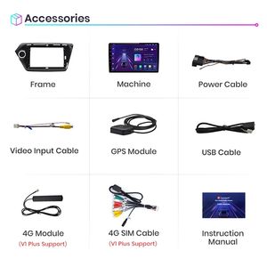 Junsun V1 RU Stock CarPlay inalámbrico para KIA <span class=keywords><strong>RIO</strong></span> 3 2011 2012-2016 Android Auto navegación GPS coche Radio Multimedia coche REPRODUCTOR DE DVD - Product Image 6