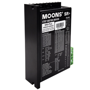 MOONS SR Series <strong>Motor</strong> Driver 7.5A <strong>Stepper</strong> <strong>Motor</strong> Nema 34 Drivers 24-75Vdc Nema 34 <strong>Stepper</strong> <strong>Motor</strong> Drive - Product Image 3