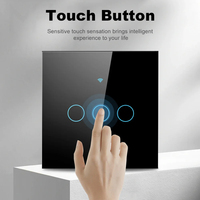 Interruptor Inteligente Zigbee RKHK, Alternativa sin Neutro, con Control por Voz