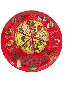 Plateau à <span class=keywords><strong>pizza</strong></span> en mélamine européenne avec motif de dessin animé, utilisation en restaurant, réutilisable, créatif, extra large, durable, incassable, style européen - Product Image 5