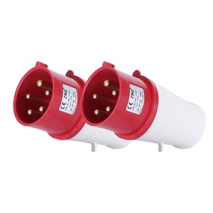 Conector de enchufe industrial <span class=keywords><strong>ZNG</strong></span> 16A 32A 63A EN/IEC60309 enchufe hembra 3 pines 4 pines 5 pines - Product Image 6