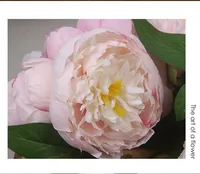 Bouquet de pivoines artificielles haut de gamme en soie, arrangement floral à six têtes, décoration intérieure, accessoires de photographie, toucher réel