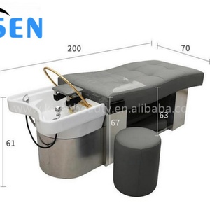 KISEN Multifunctional Shampoo <b>Bed</b> Washing Salon Shampoo Massage Luxury Thai Style Shampoo <b>Bed</b> Beauty <b>Bed</b> With Water Circulation - Product Image 6