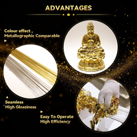 Produit populaire, paillettes d'or multi-usages, paillettes d'or de haute qualité pour les ongles