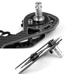 Bộ chuyển tốc độ sau xe đạp bằng sợi carbon gốm 17T tương thích với <span class=keywords><strong>Shimano</strong></span> R5800 R6800 R7000 R8000 R9000, 11 tốc độ, dành cho xe đạp đường trường - Product Image 4