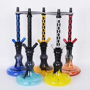 Vente directe en usine, accessoires de fumage en verre, tuyaux d'eau <span class=keywords><strong>Shesha</strong></span> narguilé Shisha <span class=keywords><strong>bouteille</strong></span> en verre - Product Image 1