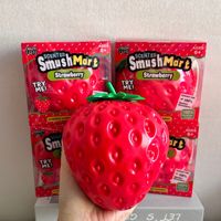 Squishy fruit slow rebound speelgoed: aardbei, druif, perzik, banaan, ananas, appel, wortel, maïs, aubergine, groente, squishy speelgoed