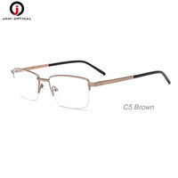 Nouvel arrivage de lunettes personnalisées en métal avec monture de lunettes Lunettes de designer pour hommes avec monture méta-optique