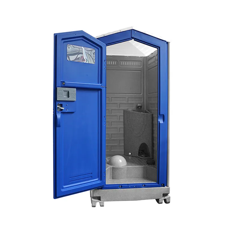 Water-saving flushing seated portable toilet plastic,light weight portable composting toilet