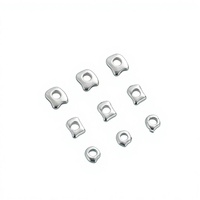 Perles d'espacement de forme irrégulière en argent sterling 925 en gros perles d'argent en vrac pour bricolage à la main Bracelet collier résultats