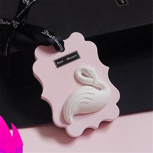 Diffuseur d'huiles essentielles <span class=keywords><strong>et</strong></span> d'arôme, pour aromathérapie, en céramique, rose, flamant rose, arôme, 28 INS - Product Image 4