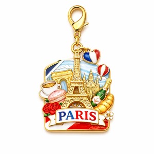 Keyring Custom 3D Logo Paris Metal Key Chains Hard Soft Enamel