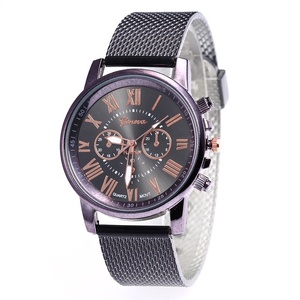Reloj de cuarzo <span class=keywords><strong>Geneva</strong></span> para Mujer, cronógrafo con correa de malla, bajo precio - Product Image 5