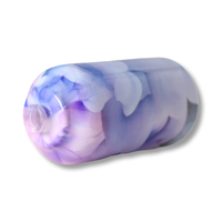 Flacon de parfum OEM Nouvelle arrivée Rose Bleu Poudre Fleur Couleur Oud Verre givré Pompe Ronde Goutte à goutte 150ml 100ml Flacon de parfum