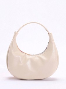 Sac Hobo Femme Brodé Floral Style Bohème Printemps Usage Quotidien Ouvert en PU avec Poignée en Tissu et Doublure en Polyester Lettres - Product Image 4