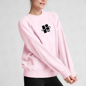 Sudadera con capucha de algodón y forro polar de alta calidad para mujer, con hombros caídos, bordado personalizado, venta al por mayor, gran oferta - Product Image 3