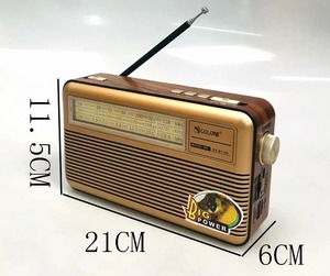 <span class=keywords><strong>Radio</strong></span> Multifuncional RX-BT169 <span class=keywords><strong>de</strong></span> Alta Sensibilidad y AM/FM, <span class=keywords><strong>Radio</strong></span> Portátil Recargable para el Hogar con Antena - Product Image 3