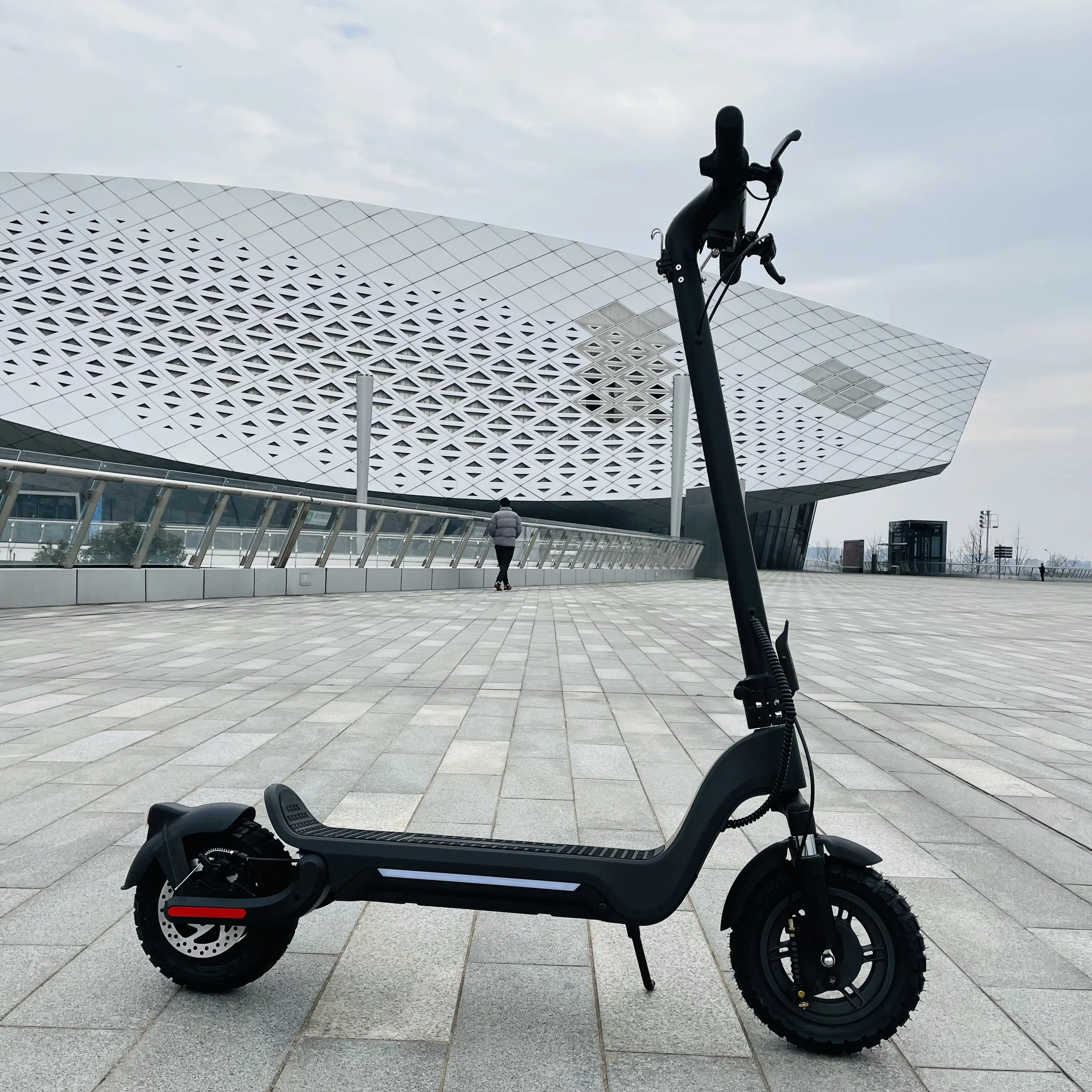 EU Ready Stock Germany Warehouse 500W/600W Motor Magnesium Alloy Light 10 inch Fat Tire Off Road Fast Speed Foldable E Scooter