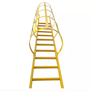 Échelle de sécurité verticale industrielle pour regardes extérieurs, échelle de sécurité verticale fixe, cage de sécurité verticale - Product Image 3