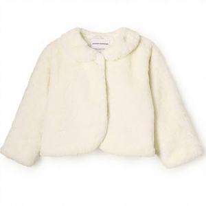 <span class=keywords><strong>Veste</strong></span> en fausse <span class=keywords><strong>fourrure</strong></span> teinte et imprimée pour bébés et petites filles - Product Image 1