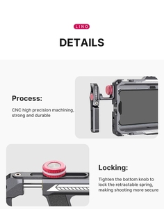<span class=keywords><strong>Stabilisateur</strong></span> de smartphone <span class=keywords><strong>Ulanzi</strong></span> Lino avec axe de rotation à 360 degrés, trépied en alliage d'aluminium pour vlog personnel et diffusion en direct - Product Image 3