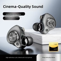 Nouveaux écouteurs intra-auriculaires avec basses HD, stéréo, dynamiques, en plastique, câble détachable Type-C/3,5 mm, écouteurs filaires pour jeux Esports, IPX-4