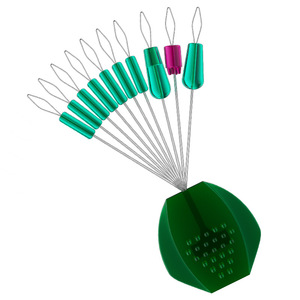 Perles de pêche en silicone Ante, 72 pièces, anti-emmêlement, pour la gestion de la ligne, vente en gros, matériel de pêche - Product Image 2