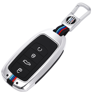 Étui de protection pour clé de voiture en alliage de zinc et gel de silice pour Chery Tiggo Arrizo OMODA JAECOO Fulwin Bonus J2, porte-clés, sac - Product Image 1