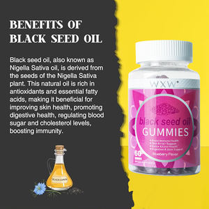 Precio bajo Aceite de semilla de comino negro Gomitas Aumentar el sistema inmunológico Suplemento dietético Caramelo de goma - Product Image 5