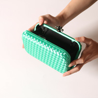 Pochette de Soirée Portable Élégante pour Femme 2026, Style Européen et Américain, Sac de Maquillage pour Tenue de Plage