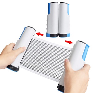 Set da Ping Pong Portatile Retrattile per Casa con Rete, Due Racchette e Tre Palline, <span class=keywords><strong>Attrezzatura</strong></span> Sportiva per Giochi in Famiglia - Product Image 4