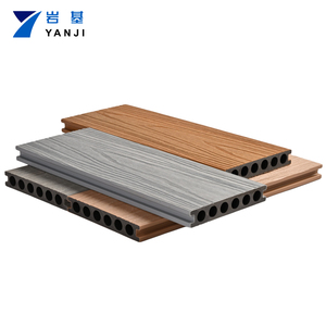 Eco <strong>Safe</strong> Yanji Wpc Low Emission Waterproof Durable Garden <strong>Decking</strong> Composite <strong>Decking</strong> - Product Image 3