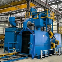 Máquina de Granallado de Placas de Acero para Limpieza de Superficies